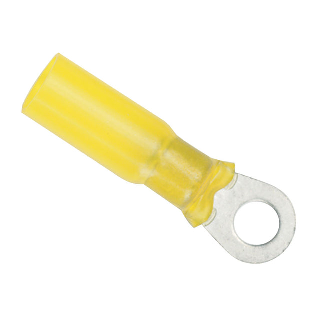 Ancor 12-10 Gauge - #10 Heat Shrink Ring Terminal - 3-Pack [312303] - Premium Terminals from Ancor - Just $5.99! Shop now at Brushy Creek Marine