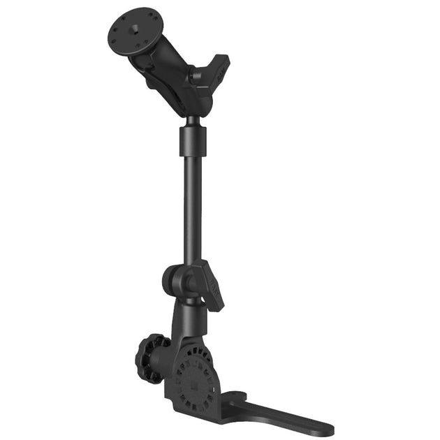 RAM Mount Universal No-Drill RAM Pod HD Vehicle Mount w/Double Socket Arm & 2.5" Round Base (AMPS Hole Pattern) [RAM-316-HD-202U] - Premium Vehicle Mounts from RAM Mounting Systems - Just $212.99! Shop now at Brushy Creek Marine