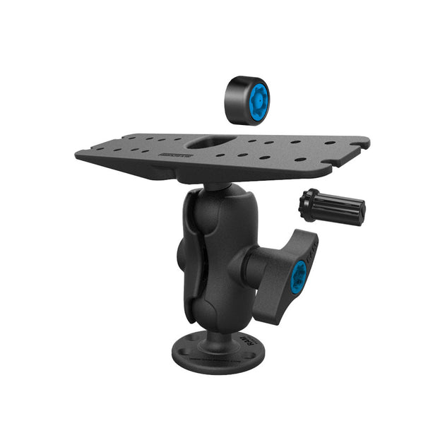 RAM Mount Heavy Duty Marine Electronics Mount w/Combination Pin-Lock Security Kit Short Arm [RAM-SG-D-111U-C] - Premium Marine Electronics Mounts from RAM Mounting Systems - Just $162.99! Shop now at Brushy Creek Marine