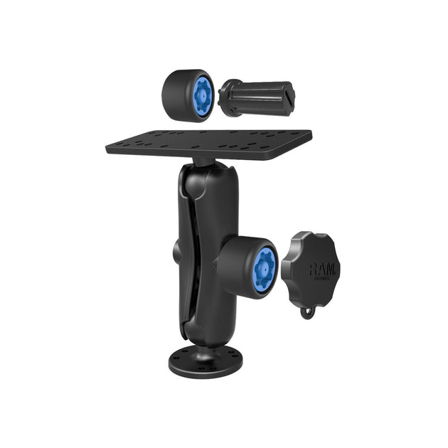 RAM Mount Marine Electronics Mount w/Combination Pin-Lock Security Kit [RAM-SG-111U] - Premium Marine Electronics Mounts from RAM Mounting Systems - Just $82.49! Shop now at Brushy Creek Marine