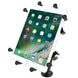 RAM Mount X-Grip III Large Tablet Holder w/ Long Flat Surface Mount [RAM-B-101-C-UN9U] - Premium Tablet Mounts from RAM Mounting Systems - Just $139.49! Shop now at Brushy Creek Marine