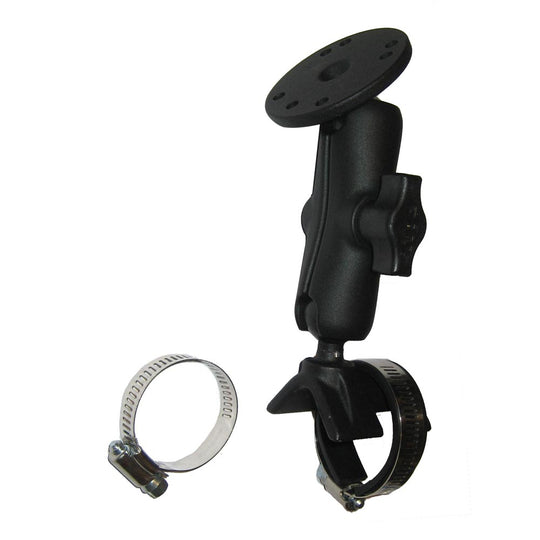 RAM Mount Strap Mount w/Arm & Round Base [RAM-B-108U] - Premium Rail/Handle Bar Mounts from RAM Mounting Systems - Just $44.99! Shop now at Brushy Creek Marine