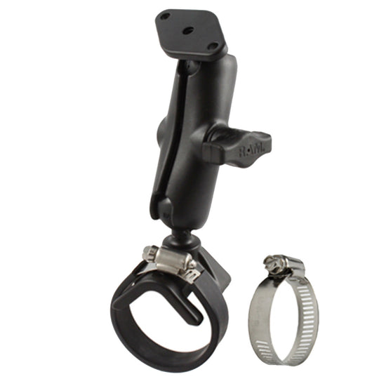 RAM Mount Strap Mount w/Arm & Diamond Base [RAM-B-108-238] - Premium Rail/Handle Bar Mounts from RAM Mounting Systems - Just $45.99! Shop now at Brushy Creek Marine
