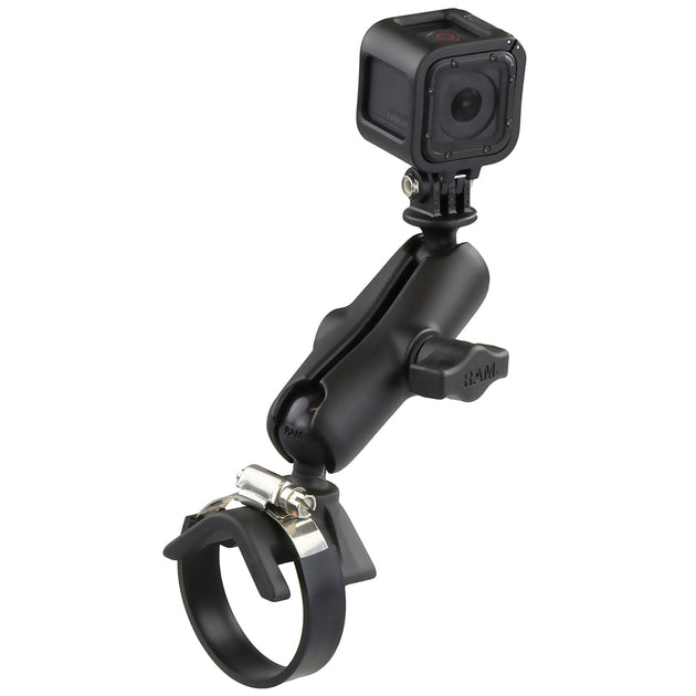 RAM Mount Strap Base w/GoPro Camera Mount [RAM-B-108-GOP1] - Premium Camera Mounts from RAM Mounting Systems - Just $47.49! Shop now at Brushy Creek Marine