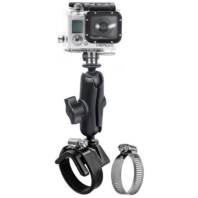 RAM Mount Strap Base w/GoPro Camera Mount [RAM-B-108-GOP1] - Premium Camera Mounts from RAM Mounting Systems - Just $47.49! Shop now at Brushy Creek Marine