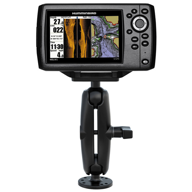 RAM Mount Surface Mount f/Humminbird HELIX 5 [RAM-202-153-202U] - Premium Marine Electronics Mounts from RAM Mounting Systems - Just $56.49! Shop now at Brushy Creek Marine