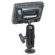 RAM Mount 1.5" Ball "Rugged Use" Composite Mount f/Lowrance Elite-5 & Mark-5 Series Fishfinders [RAP-101U-LO11] - Premium Marine Electronics Mounts from RAM Mounting Systems - Just $44.99! Shop now at Brushy Creek Marine