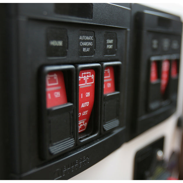 Blue Sea 1147 Remote Control Panel w/(2)2145 & (1)2146 Remote Control Contura Switch [1147] - Premium Battery Management from Blue Sea Systems - Just $221.99! Shop now at Brushy Creek Marine