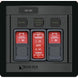 Blue Sea 1147 Remote Control Panel w/(2)2145 & (1)2146 Remote Control Contura Switch [1147] - Premium Battery Management from Blue Sea Systems - Just $221.99! Shop now at Brushy Creek Marine