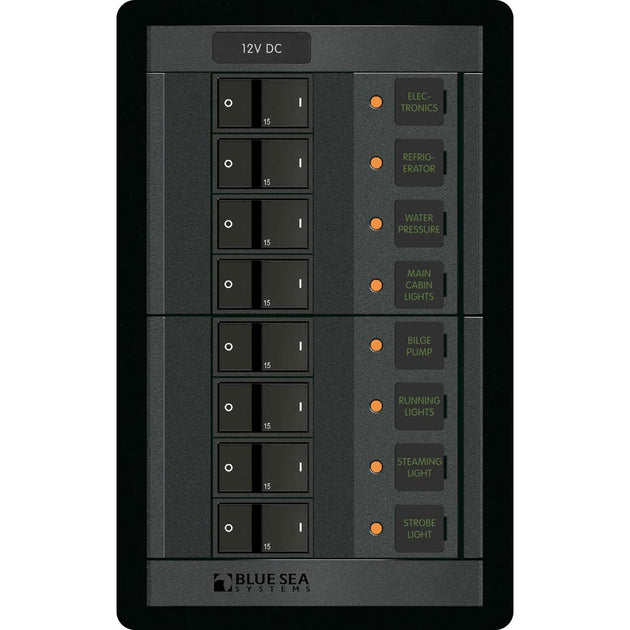 Blue Sea 1200 12V DC 8 Position - Vertical [1200] - Premium Electrical Panels from Blue Sea Systems - Just $567.99! Shop now at Brushy Creek Marine