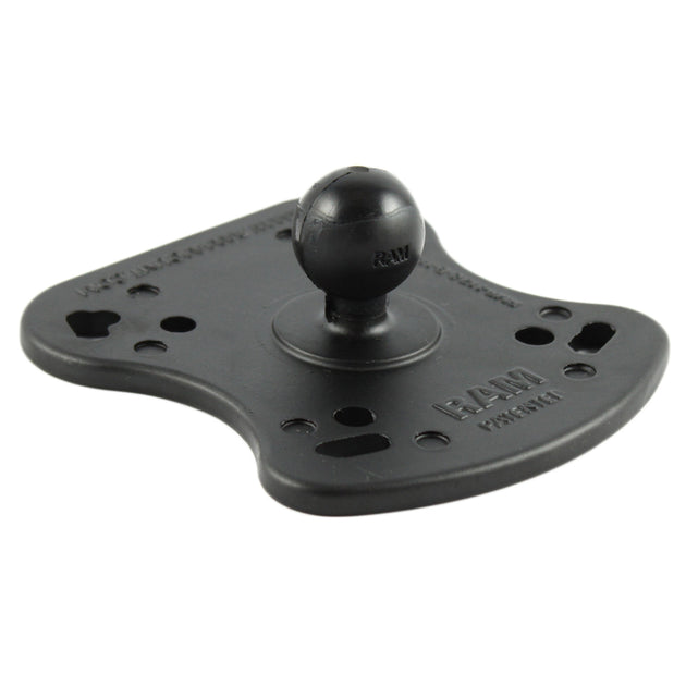 RAM Mount 1" Ball Marine Electronic Base f/Humminbird & Lowrance [RAM-B-107BU] - Premium Marine Electronics Mounts from RAM Mounting Systems - Just $22.49! Shop now at Brushy Creek Marine