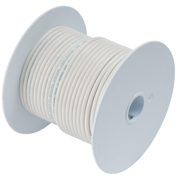 Ancor White 10 AWG Tinned Copper Wire - 100' [108910] - Premium Wire from Ancor - Just $75.99! Shop now at Brushy Creek Marine