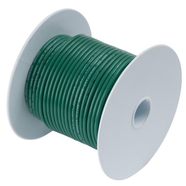 Ancor Green 14AWG Tinned Copper Wire - 100' [104310] - Premium Wire from Ancor - Just $33.99! Shop now at Brushy Creek Marine
