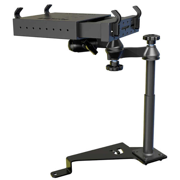 RAM Mount No-Drill Laptop Mount for 2017-2020 Ford F-Series, Dodge & Jeep - Premium Vehicle Laptop Mounts from RAM Mounting Systems - Just $325.49! Shop now at Brushy Creek Marine