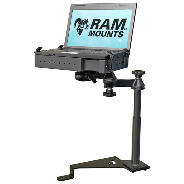 RAM Mount No-Drill Laptop Mount for 2017-2020 Ford F-Series, Dodge & Jeep - Premium Vehicle Laptop Mounts from RAM Mounting Systems - Just $325.49! Shop now at Brushy Creek Marine