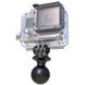 RAM Mount 1" Ball Mount w/Custom GoPro Hero Adapter [RAM-B-138-GOP1U] - Premium Camera Mounts from RAM Mounting Systems - Just $34.49! Shop now at Brushy Creek Marine