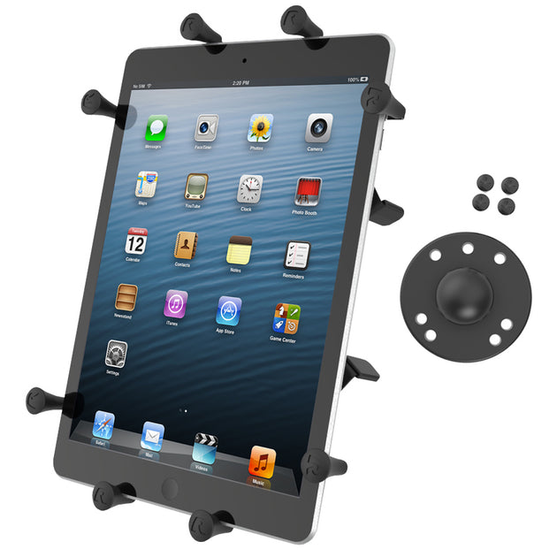RAM Mount Universal X-Grip Holder w/1" Ball Base [RAM-B-202-UN9U] - Premium Tablet Mounts from RAM Mounting Systems - Just $104.49! Shop now at Brushy Creek Marine