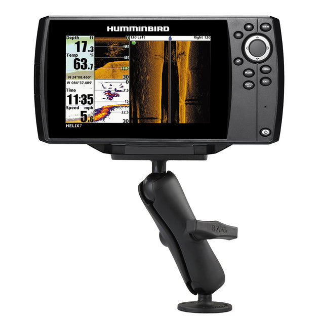 RAM Mount Surface Mount f/Humminbird HELIX 7 [RAM-202-24-202U] - Premium Marine Electronics Mounts from RAM Mounting Systems - Just $63.99! Shop now at Brushy Creek Marine