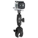 RAM Mount Small Tough-Claw Mount w/Custom GoPro Hero Adapter [RAP-B-400-GOP1U] - Premium Rail/Handle Bar Mounts from RAM Mounting Systems - Just $55.99! Shop now at Brushy Creek Marine
