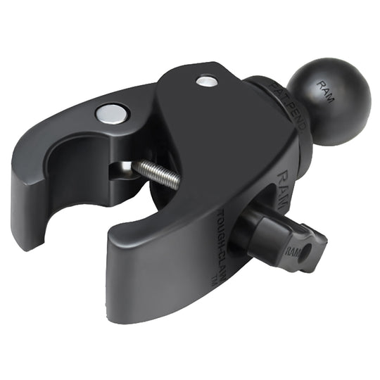 RAM Mount Tough-Claw Base w/Double Socket Arm & Diamond Base Adapter [RAP-B-400-238U] - Premium Rail/Handle Bar Mounts from RAM Mounting Systems - Just $51.49! Shop now at Brushy Creek Marine