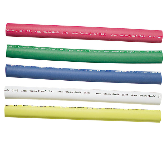 Ancor Adhesive Lined Heat Shrink Tubing - 5-Pack, 6", 12 to 8 AWG, Assorted Colors [304506] - Premium Wire Management from Ancor - Just $15.99! Shop now at Brushy Creek Marine