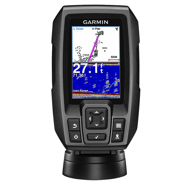 Garmin STRIKER 4 FishFinder w/4-Pin, 77/200kHz TM Transducer [010-01550-00] - Premium Fishfinder Only from Garmin - Just $159.99! Shop now at Brushy Creek Marine