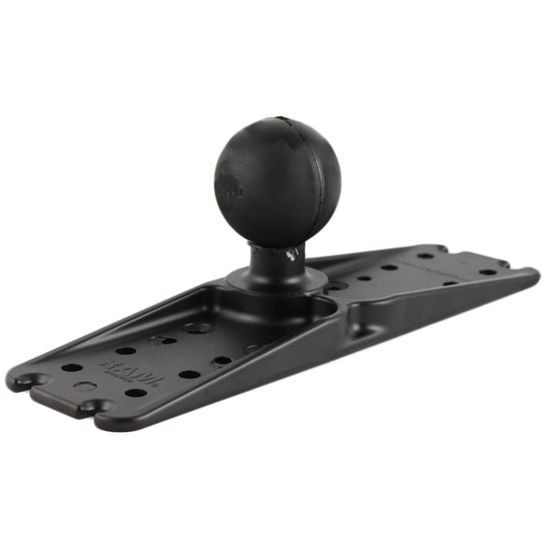 RAM Mount 11" x 3" Rectangle Universal Electronics Base w/2.25" Ball [RAM-D-111BU] - Premium Marine Electronics Mounts from RAM Mounting Systems - Just $56.49! Shop now at Brushy Creek Marine