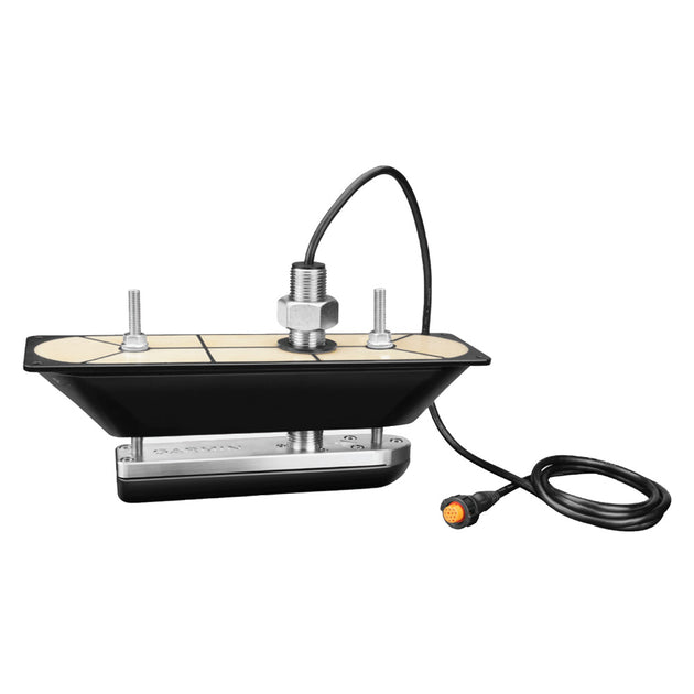 Garmin GT30-TH SS Thru-Hull DownVu/SideVu Scanning Transducer w/Temp f/Hull Deadrises Less Than 5 [010-01961-10] - Premium Transducers from Garmin - Just $734.99! Shop now at Brushy Creek Marine