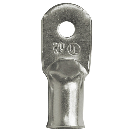 Ancor Heavy Duty 2/0 AWG 1/4" Tinned Lug - 25-Pack [242294] - Premium Terminals from Ancor - Just $99.99! Shop now at Brushy Creek Marine