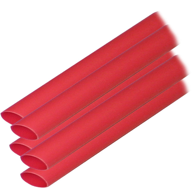 Ancor Adhesive Lined Heat Shrink Tubing (ALT) - 3/8" x 6" - 5-Pack - Red [304606] - Premium Wire Management from Ancor - Just $16.99! Shop now at Brushy Creek Marine