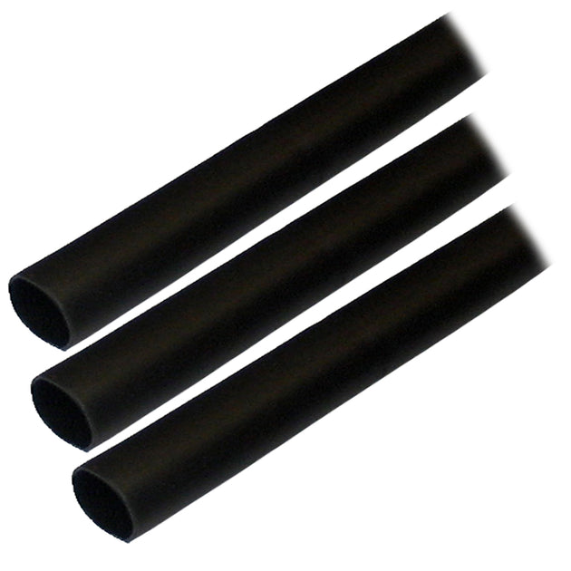 Ancor Adhesive Lined Heat Shrink Tubing (ALT) - 1/2" x 3" - 3-Pack - Black [305103] - Premium Wire Management from Ancor - Just $6.99! Shop now at Brushy Creek Marine