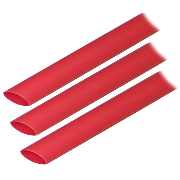 Ancor Adhesive Lined Heat Shrink Tubing (ALT) - 1/2" x 3" - 3-Pack - Red [305603] - Premium Wire Management from Ancor - Just $6.99! Shop now at Brushy Creek Marine