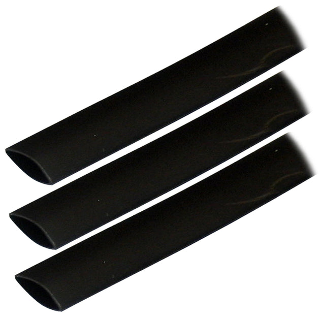 Ancor Adhesive Lined Heat Shrink Tubing (ALT) - 3/4" x 3" - 3-Pack - Black [306103] - Premium Wire Management from Ancor - Just $9.99! Shop now at Brushy Creek Marine