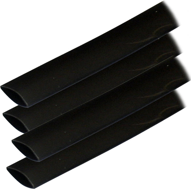 Ancor Adhesive Lined Heat Shrink Tubing (ALT) - 3/4" x 6" - 4-Pack - Black [306106] - Premium Wire Management from Ancor - Just $24.99! Shop now at Brushy Creek Marine