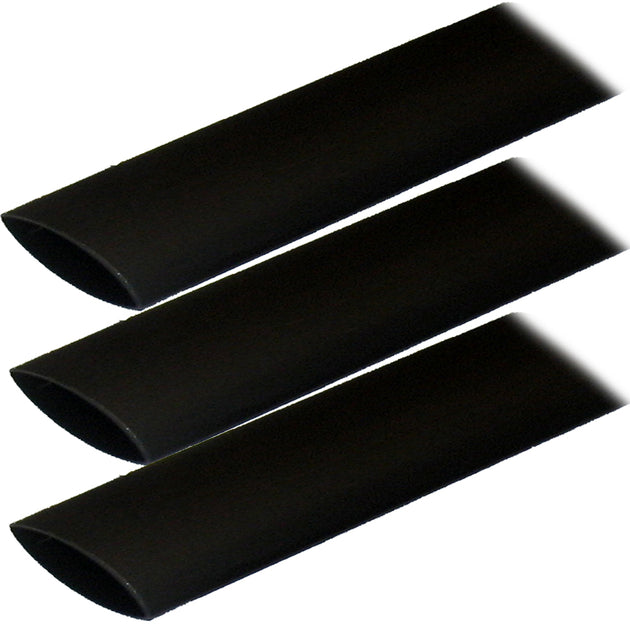 Ancor Adhesive Lined Heat Shrink Tubing (ALT) - 1" x 3" - 3-Pack - Black [307103] - Premium Wire Management from Ancor - Just $12.99! Shop now at Brushy Creek Marine