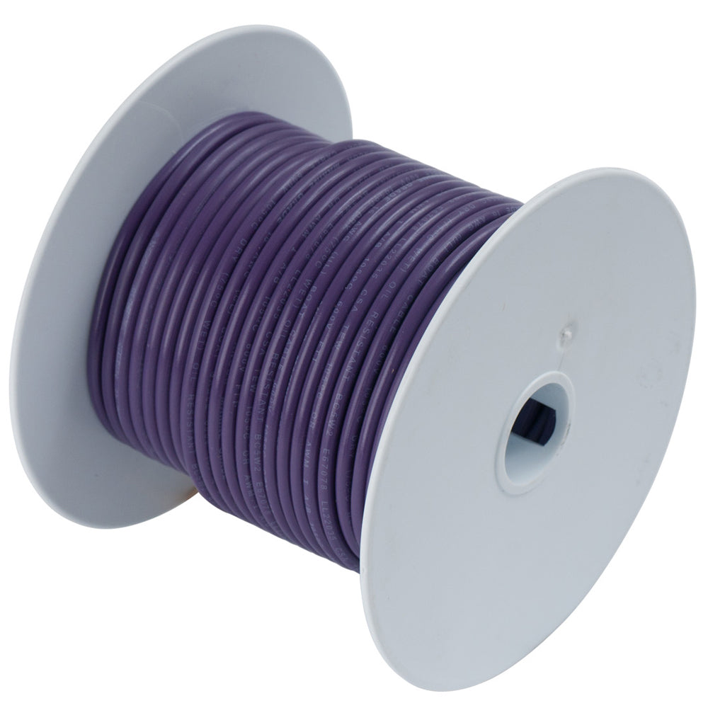 Ancor Purple 18 AWG Tinned Copper Wire - 35' [180703] - Premium Wire from Ancor - Just $9.99! Shop now at Brushy Creek Marine