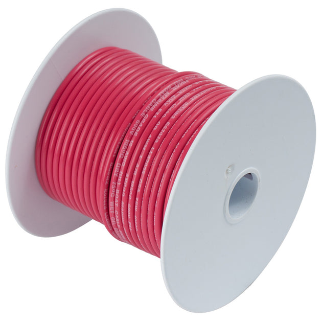 Ancor Red 18 AWG Tinned Copper Wire - 100' [100810] - Premium Wire from Ancor - Just $20.99! Shop now at Brushy Creek Marine