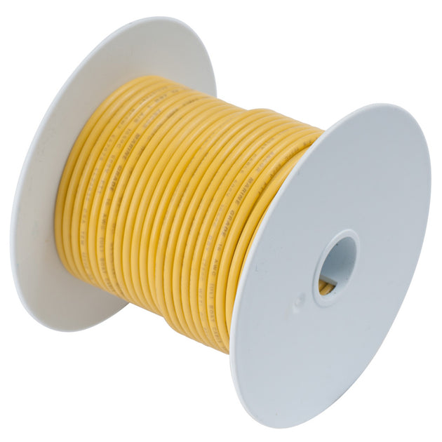 Ancor Yellow 18 AWG Tinned Copper Wire - 100' [101010] - Premium Wire from Ancor - Just $20.99! Shop now at Brushy Creek Marine