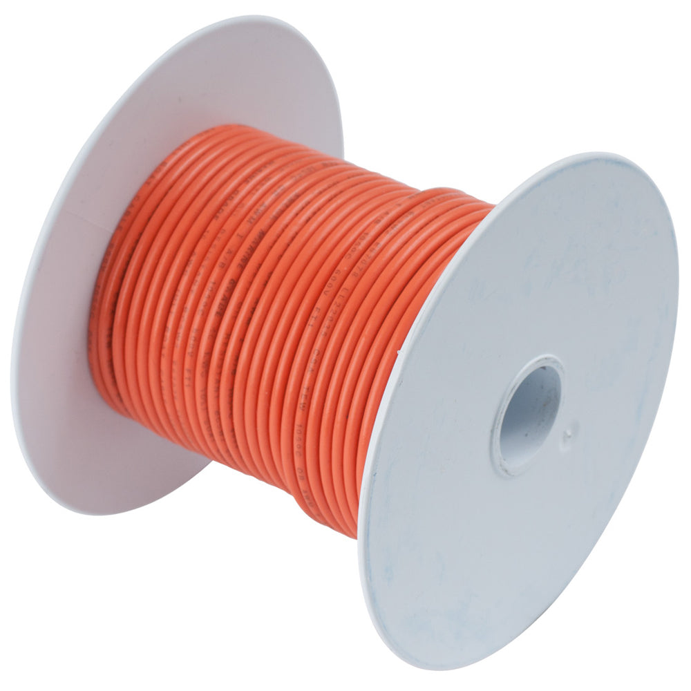 Ancor Orange 16 AWG Tinned Copper Wire - 25' [182503] - Premium Wire from Ancor - Just $9.99! Shop now at Brushy Creek Marine