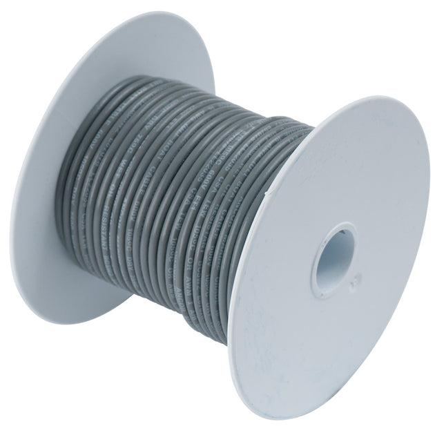 Ancor Grey 14 AWG Tinned Copper Wire - 18' [184403] - Premium Wire from Ancor - Just $10.99! Shop now at Brushy Creek Marine