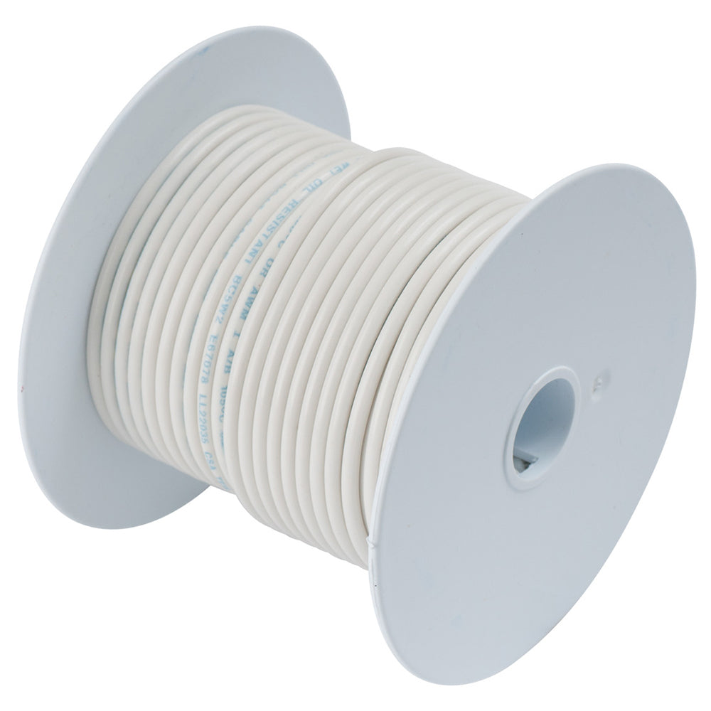 Ancor White 14 AWG Tinned Copper Wire - 250' [104925] - Premium Wire from Ancor - Just $78.99! Shop now at Brushy Creek Marine
