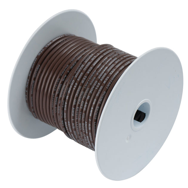 Ancor Brown 12 AWG Tinned Copper Wire - 100' [106210] - Premium Wire from Ancor - Just $46.99! Shop now at Brushy Creek Marine