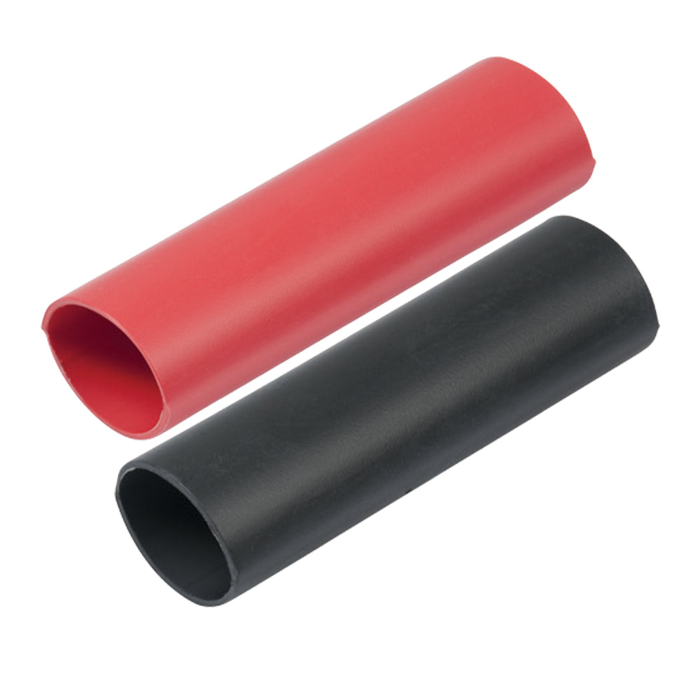Ancor Heavy Wall Heat Shrink Tubing - 3/4" x 3" - 2-Pack - Black/Red [326202] - Premium Wire Management from Ancor - Just $7.99! Shop now at Brushy Creek Marine