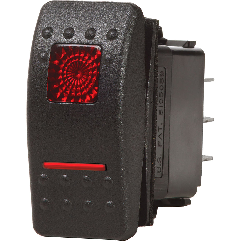 Blue Sea 7939 Contura II Switch DPDT Black - ON-ON [7939] - Premium Switches & Accessories from Blue Sea Systems - Just $33.99! Shop now at Brushy Creek Marine