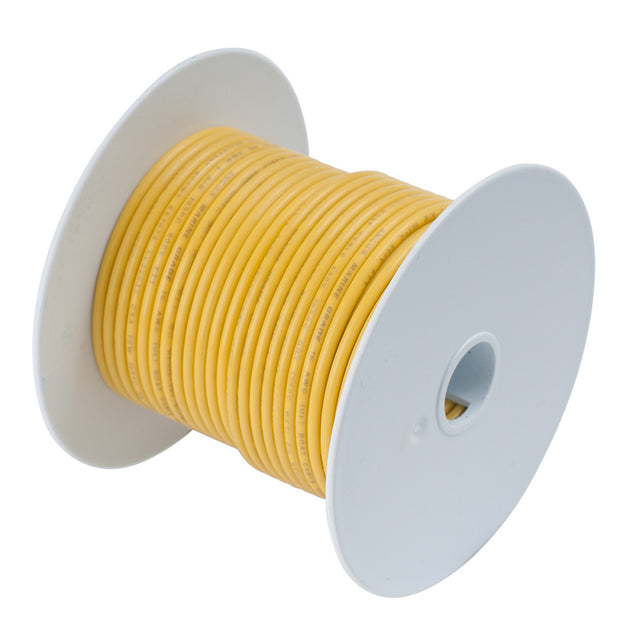 ANcor Yellow 6 AWG Tinned Copper Wire - 50' [112905] - Premium Wire from Ancor - Just $104.99! Shop now at Brushy Creek Marine