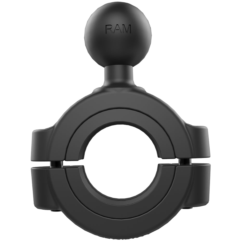 RAM Mount Torque 1-1/8" - 1-1/2" Diameter Handlebar/Rail Base w/1" Ball [RAM-B-408-112-15U] - Premium Rail/Handle Bar Mounts from RAM Mounting Systems - Just $26.49! Shop now at Brushy Creek Marine