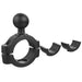 RAM Mount Torque 1-1/8" - 1-1/2" Diameter Handlebar/Rail Base w/1" Ball [RAM-B-408-112-15U] - Premium Rail/Handle Bar Mounts from RAM Mounting Systems - Just $26.49! Shop now at Brushy Creek Marine