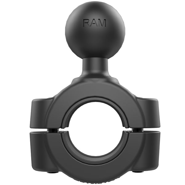 RAM Mount Torque 3/4" - 1" Diameter Handlebar/Rail Base w/1" Ball [RAM-B-408-75-1U] - Premium Rail/Handle Bar Mounts from RAM Mounting Systems - Just $26.49! Shop now at Brushy Creek Marine