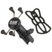 RAM Mount Universal X-Grip Cell Phone Cradle w/Double Socket Arm [RAP-HOL-UN7B-201U] - Premium Cell Phone Mounts from RAM Mounting Systems - Just $44.49! Shop now at Brushy Creek Marine