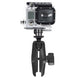 RAM Mount GoPro Hero Adapter with Double Socket Arm [RAM-B-202-GOP1-201U] - Premium Camera Mounts from RAM Mounting Systems - Just $27.49! Shop now at Brushy Creek Marine